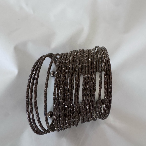 Expressions Jewelry - Express black metal bangle cuff